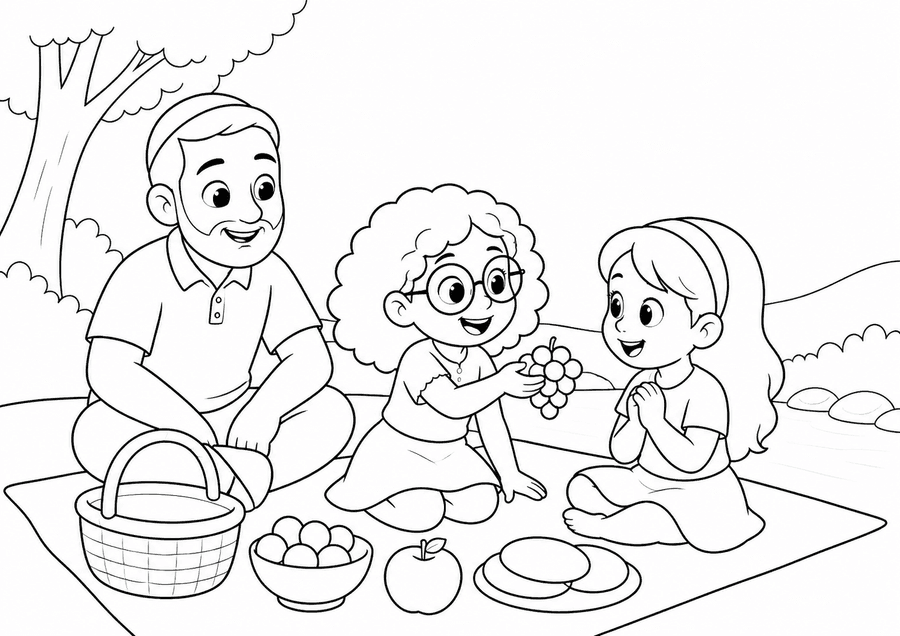 דף צביעה: פרשת כי תבוא