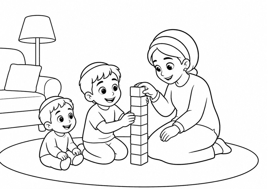 דף צביעה: פרשת ויקהל