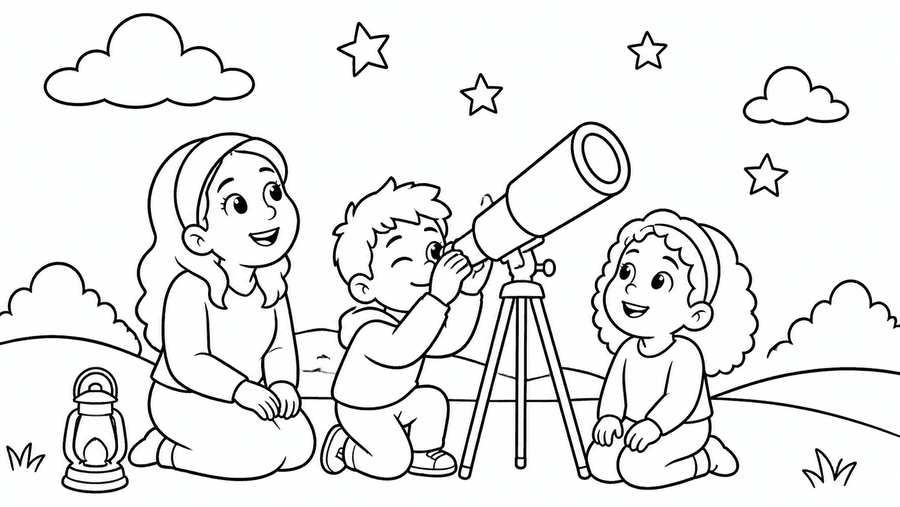 דף צביעה: פרשת לך לך