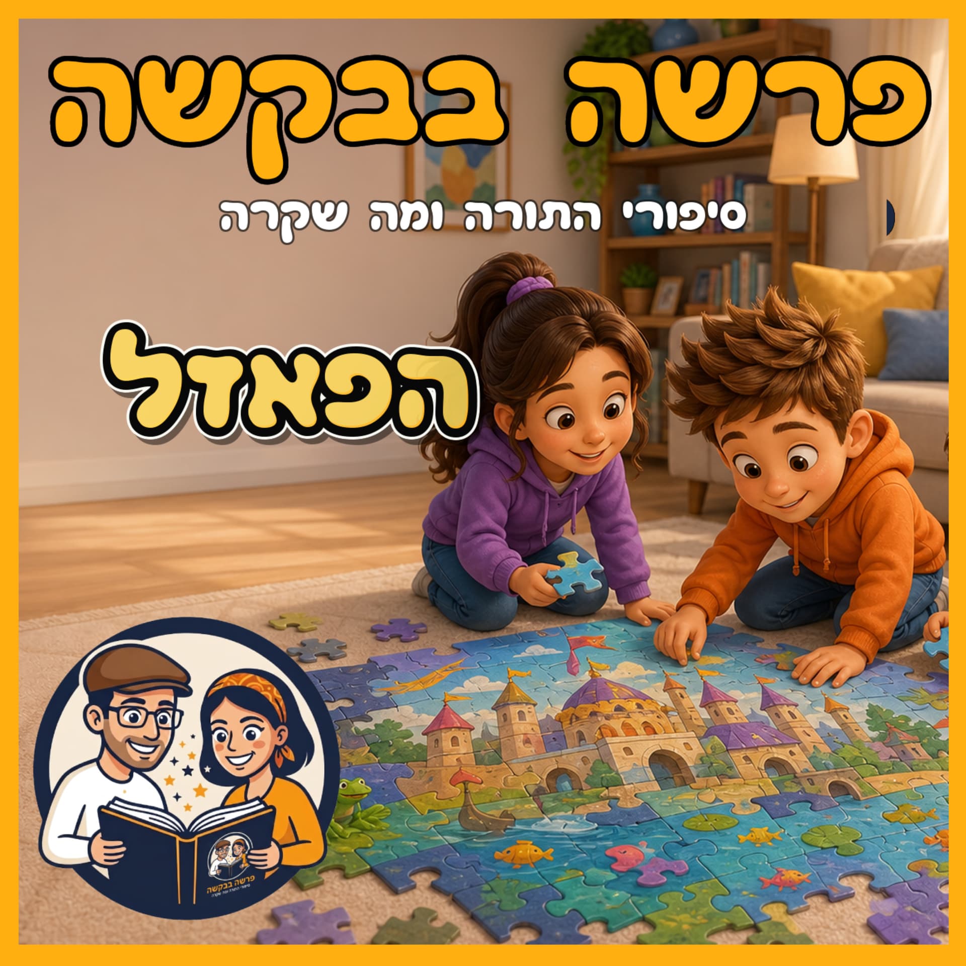 עטיפת הפרק: פרשת עקב - הפאזל 🧩