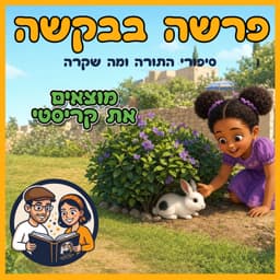 עטיפת הפרק: פרשת כי תצא - מוצאים את קריסטי 🐰
