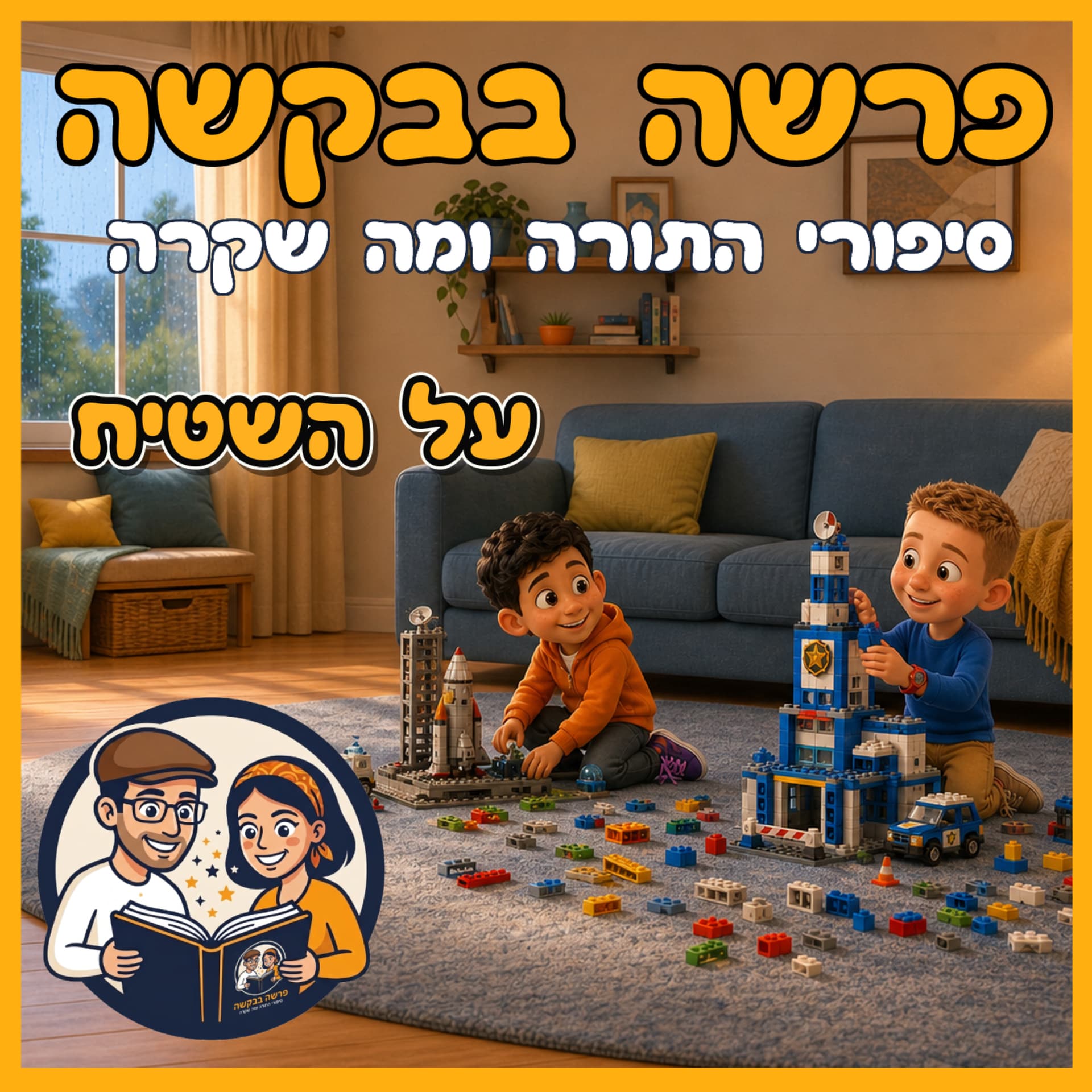 עטיפת הפרק: פרשת לך לך - על השטיח 🧱
